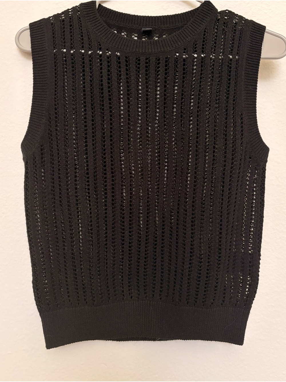 Uniqlo Black Knit Tank Top